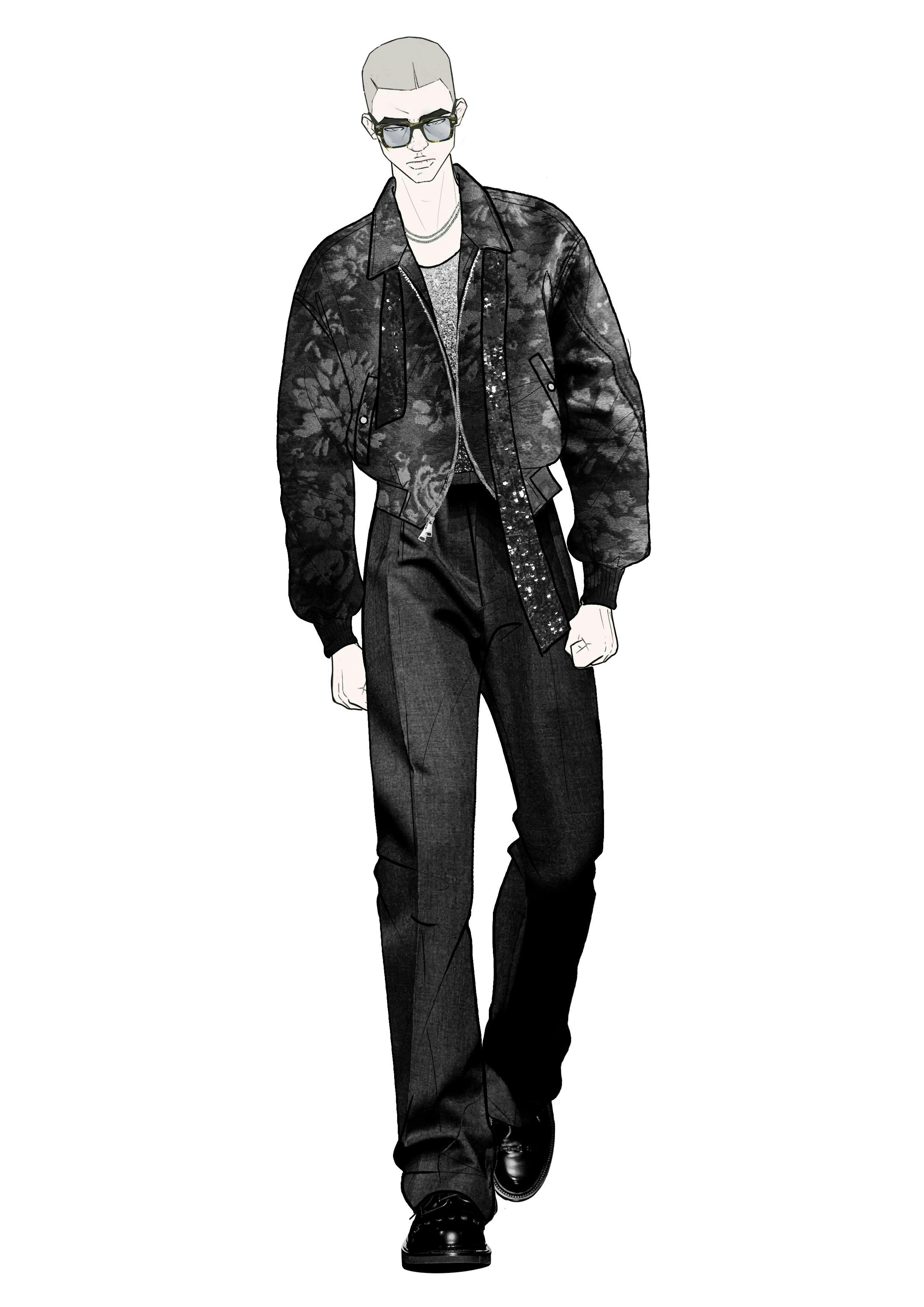 formal wear suit coat jacket adult male man person blazer pants