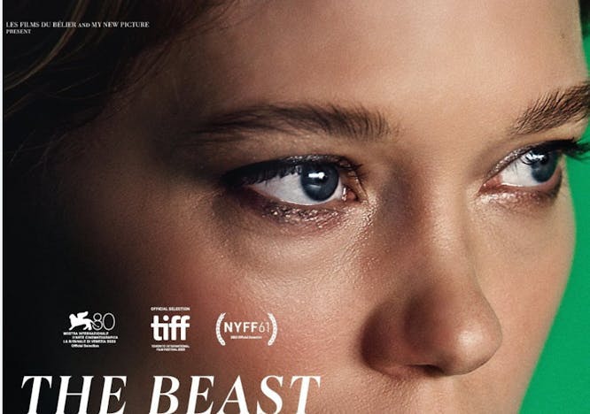 Lea Seydoux sulla locandina di The Beast