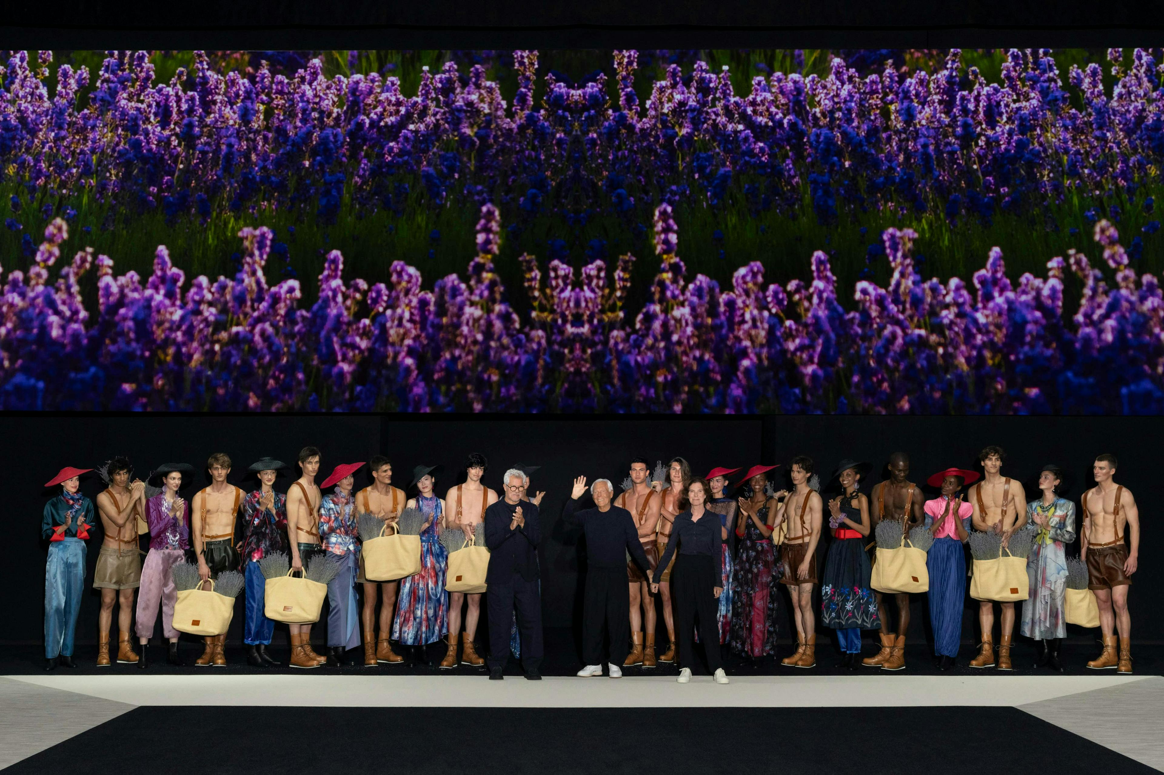 Emporio Armani, la primavera estate 2025 (Courtesy Emporio Armani)