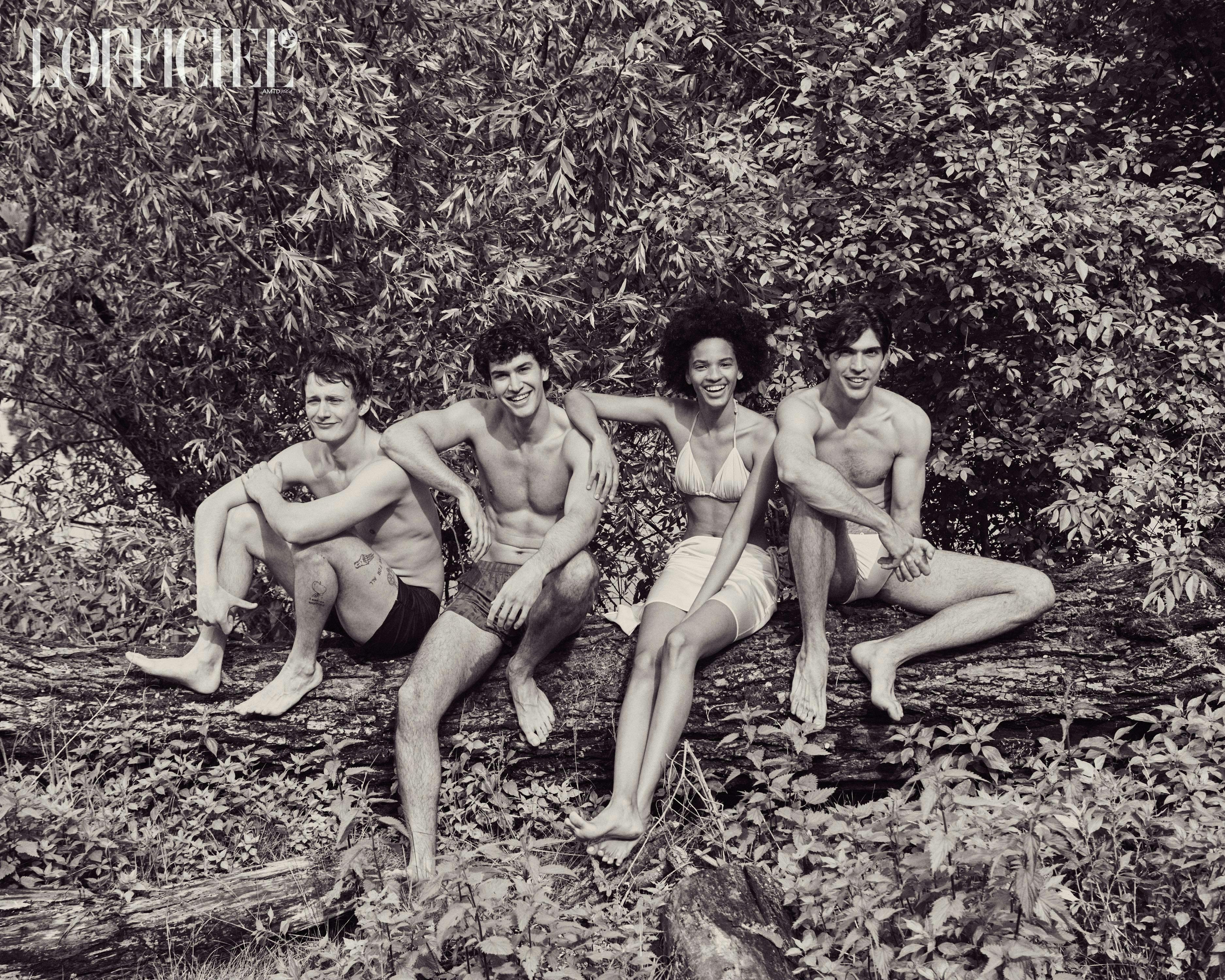Da sinistra verso destra. Boxer e brief, INTIMISSIMI; bikini top, CALZEDONIA; minigonna in seta, FERRAGAMO