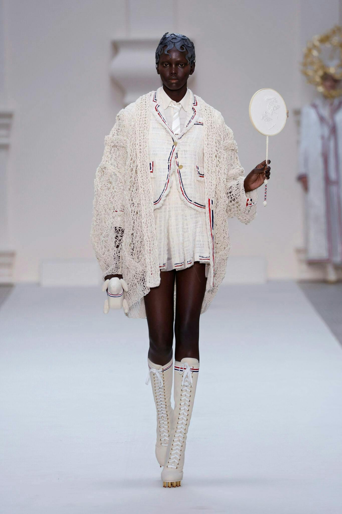 Thom Browne sfilata haute couture autunno inverno 2024-25 (Getty Images)