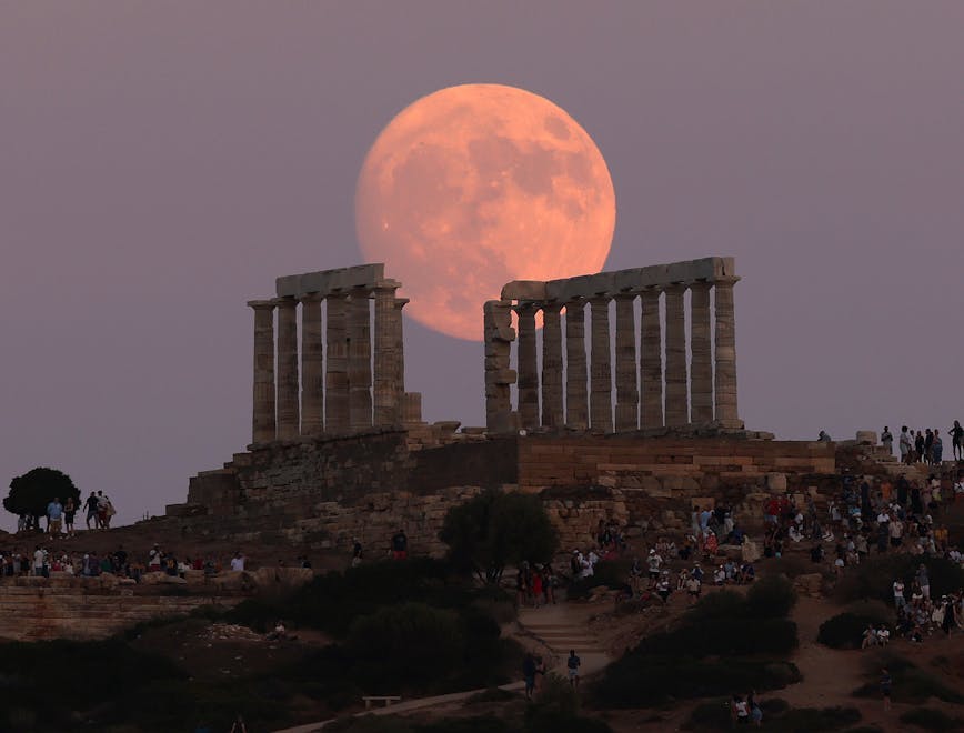 La Luna Piena del 21 luglio 2024 (Getty Images)