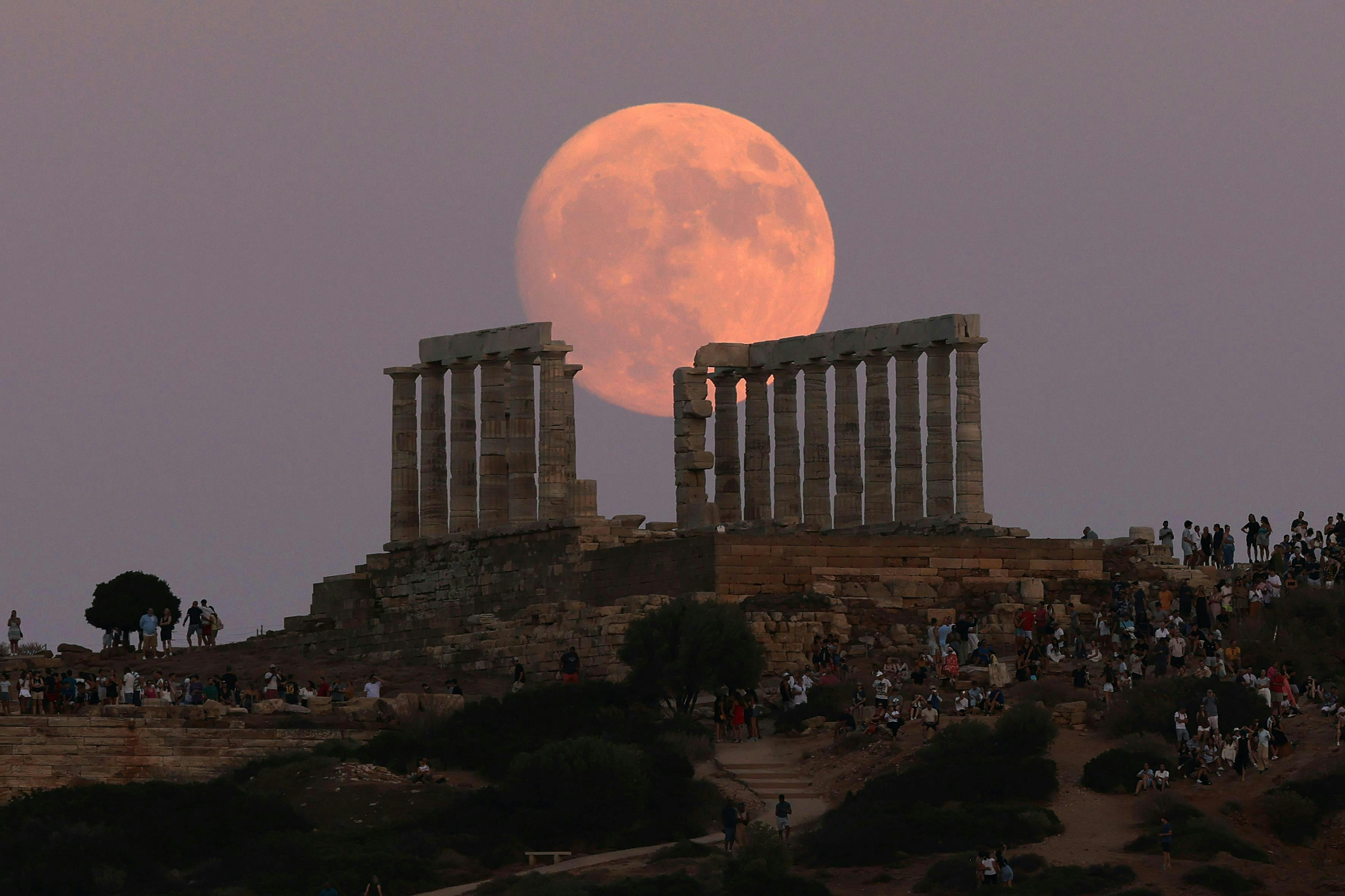 La Luna Piena del 21 luglio 2024 (Getty Images)