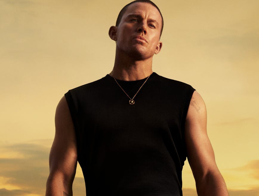 Channing Tatum nella nuova campagna Versace Eros Energy (Courtesy Versace)