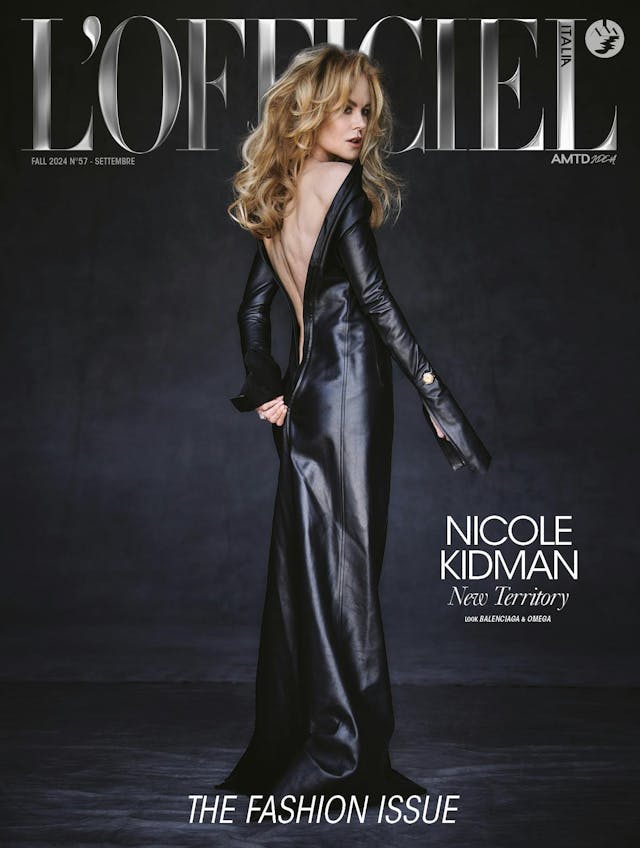 Nicole Kidman in cover indossa BALENCIAGA e OMEGA