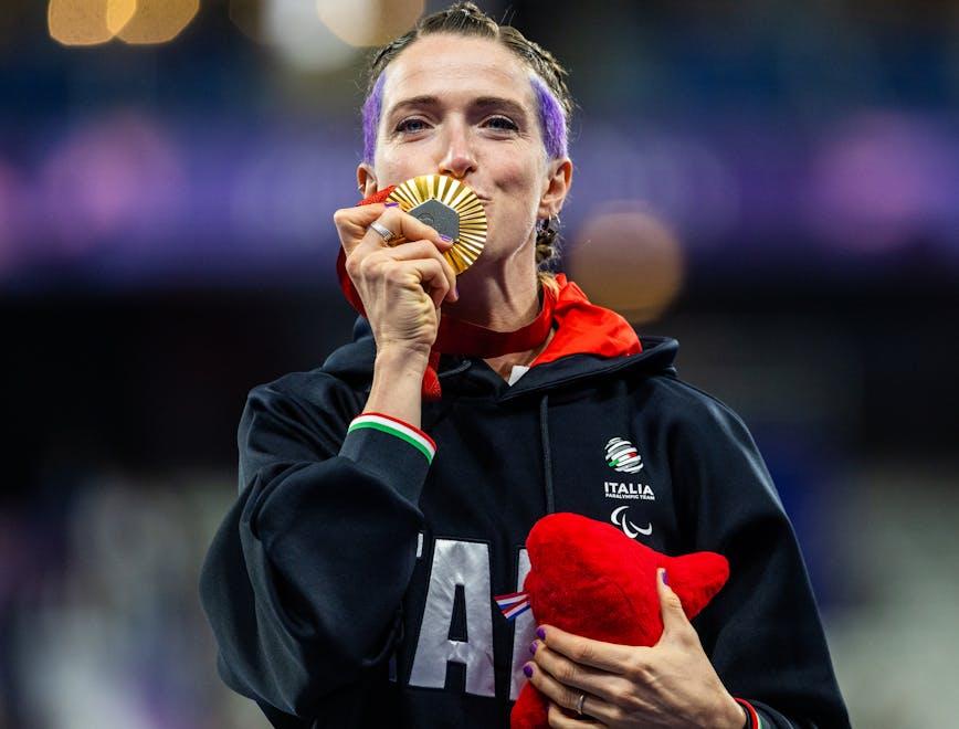 La vittoria di Martina Caironi alle Paraolimpiadi 2024 a Parigi (Getty Images)