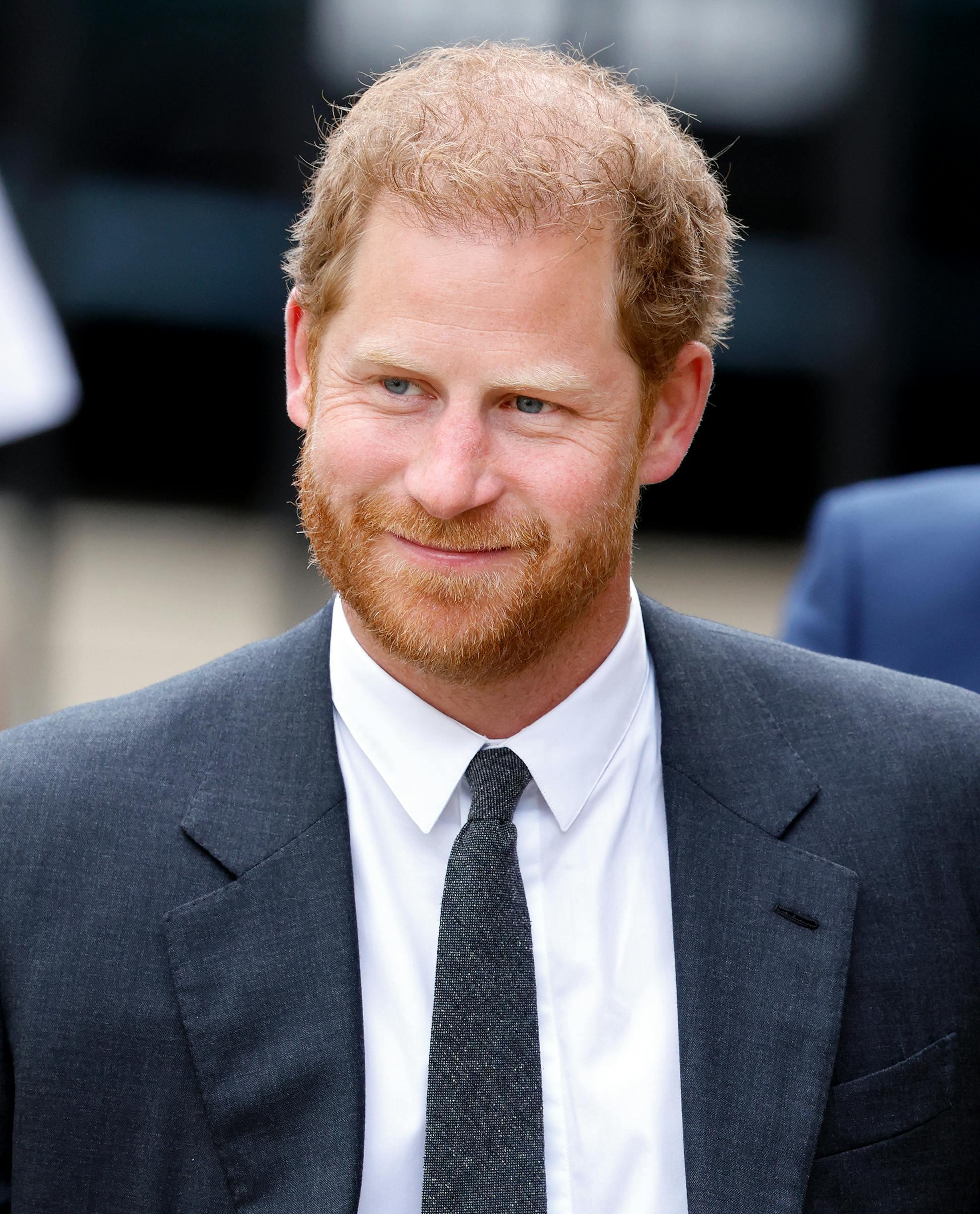 Principe Harry, Duca di Sussex ritratto, cravatta (Getty Images)