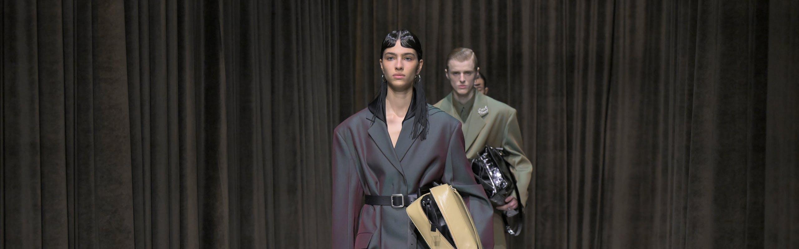 Jil Sander la sfilata donna e uomo primavera estate 2025 (Getty Images)