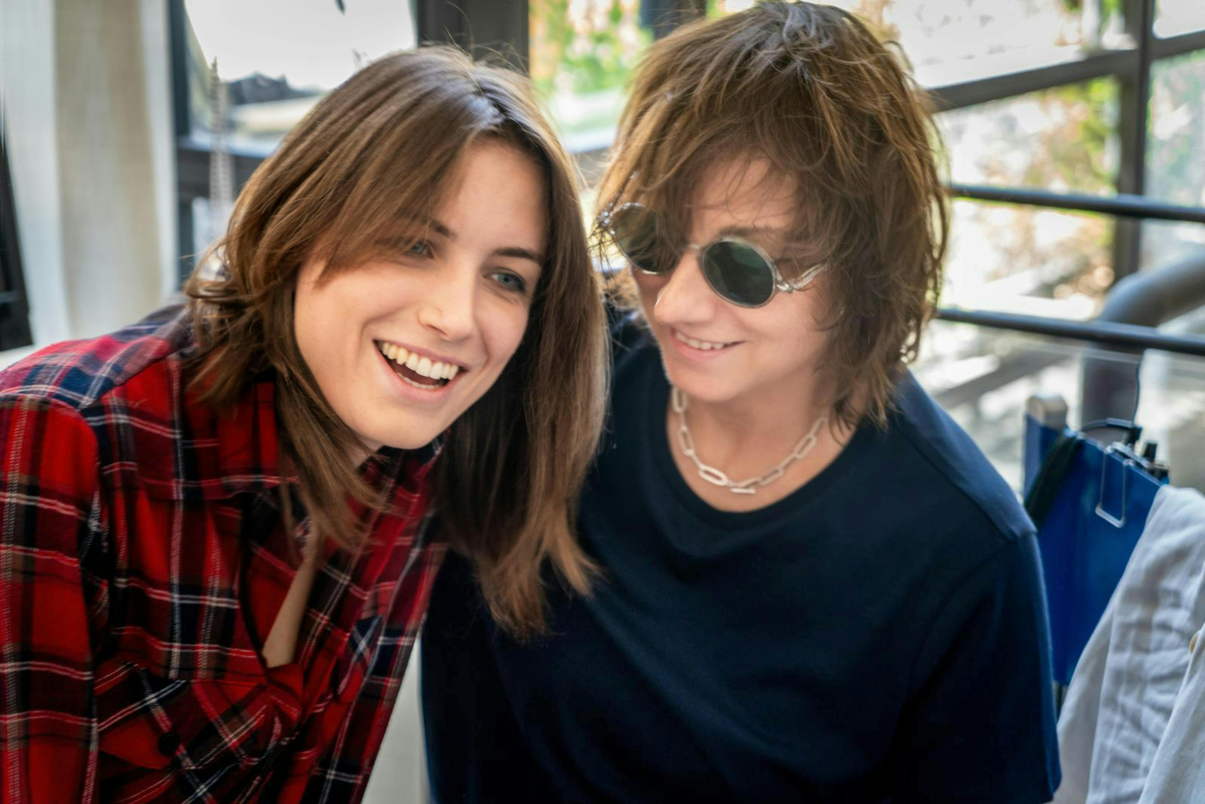 Letizia Toni e Gianna Nannini sul set del film Sei nell'Anima di Cinzia TH Torrini per Netflix